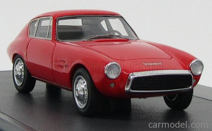 Matrix scale models Fiat Ghia 1500 Gt Coupe 1964 1:43 Red