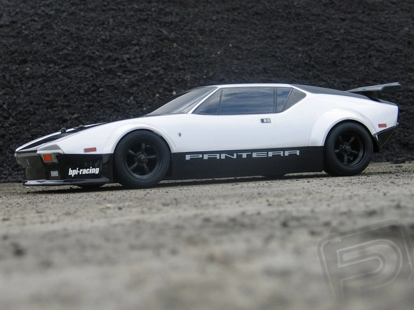 Karoséria číra De Tomaso Pantera (200 mm/vzadu 210 mm/rázvor 255 mm)