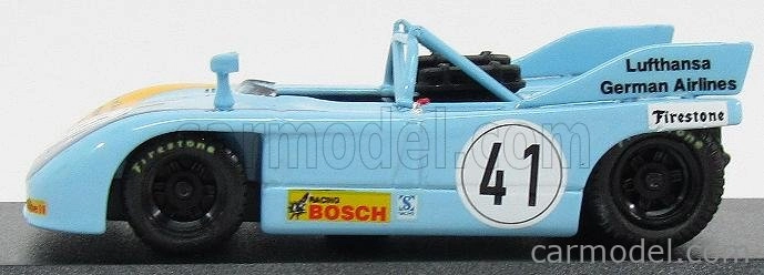 Najlepší model Porsche 908/03 N 41 2nd Nurburgring Interserie 1972 R.jost 1:43 Light Blue
