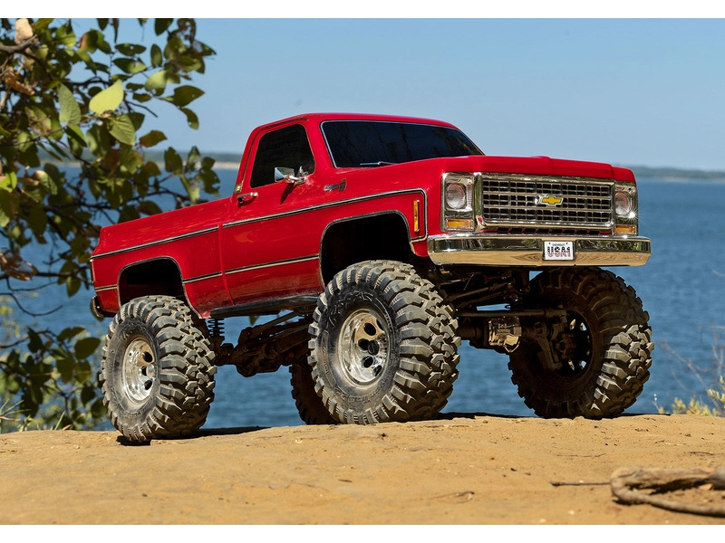 RC auto Traxxas TRX-4 Chevrolet K10 1979 TQi 1:10 RTR, červené