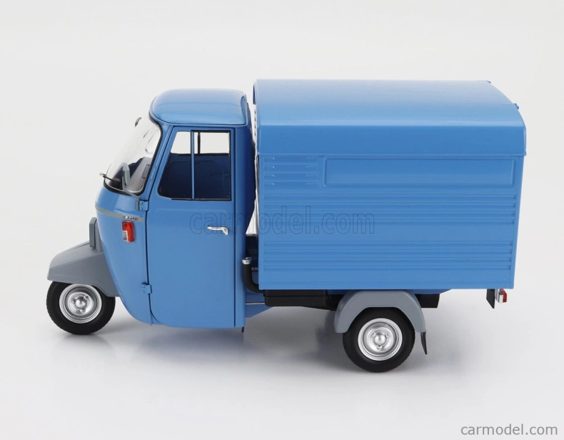 Mitica-diecast Piaggio Ape P501 Van Closed 1979 - Con Vetrina - S vitrínou 1:18 Blu 7210