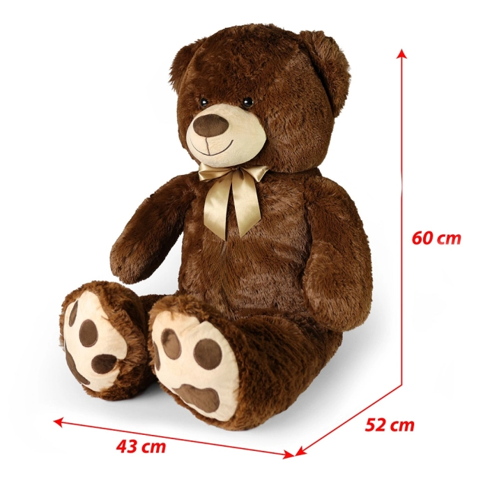 Rappa Veľký plyšový medveď Štefan s visačkou 100 cm