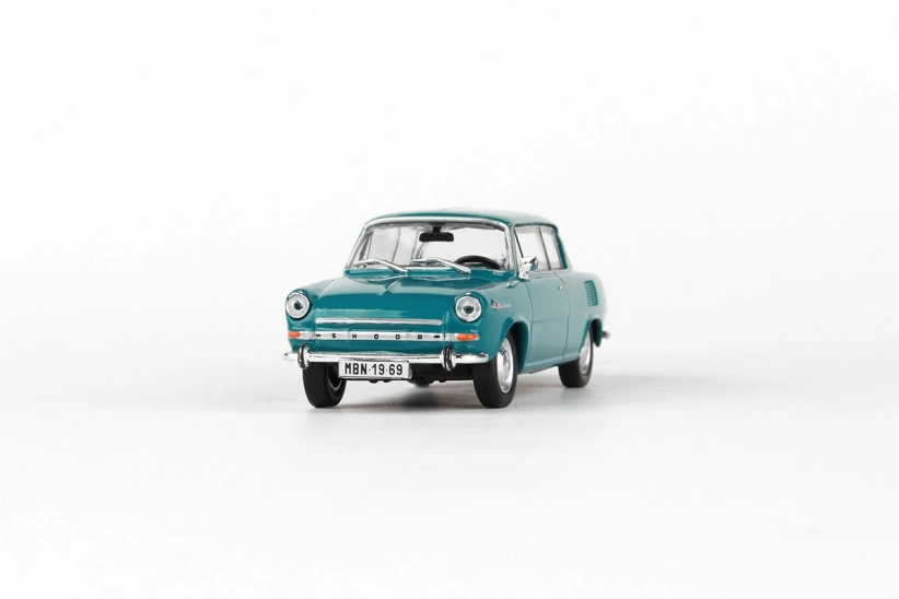 Abrex Škoda 1100MBX (1969) 1:43 - modrozelená tmavá