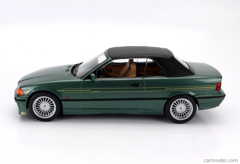 Mcg BMW radu 3 B3 3.2 (e36) Alpina Cabriolet 1995 1:18 Zelená
