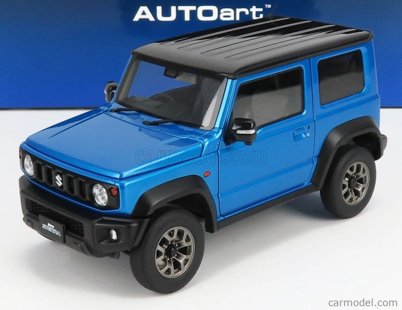 Autoart Suzuki Jimny Sierra Jb74 2018 1:18 Brisk Blue Met