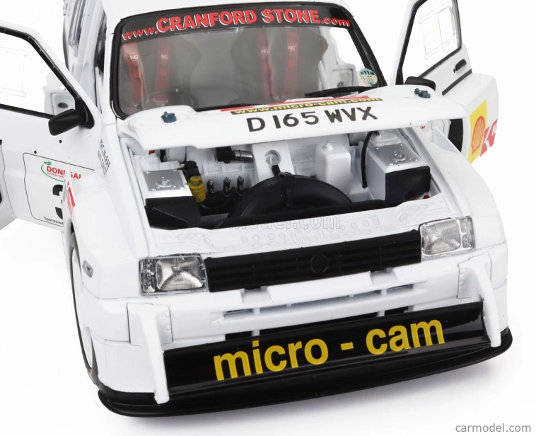 Sun-star Austin Mg Metro 6r4 N 3 Rally Shell Donegal International 2006 Colin Mcrae - Nicky Grist 1:18 Bílá