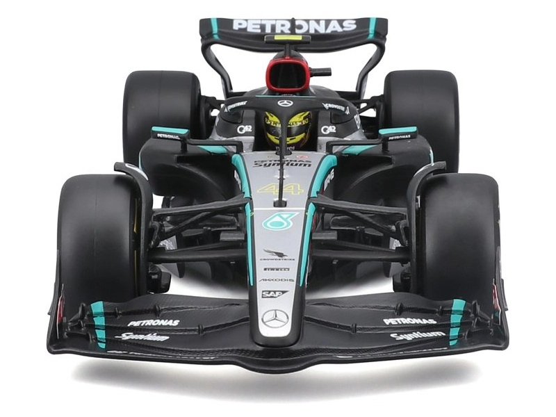 Bburago Mercedes-AMG Petronas W15 (2024) 1:24 #44 Hamilton (hardcase)