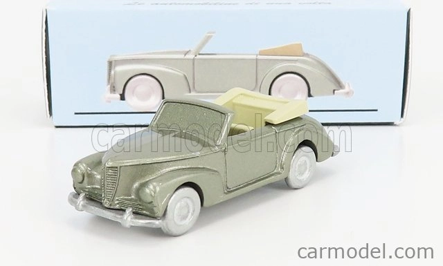 Officina-942 Fiat 1100b Cabriolet 1948 1:76 Green Met