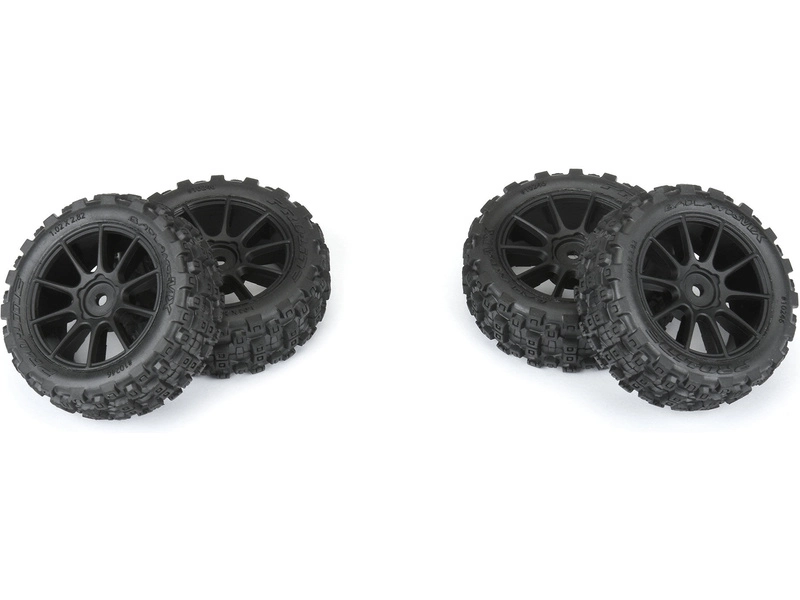 Pro-Line bike 1.9" Badlands MX Buggy, Mach-10 disc black: Typhon GROM