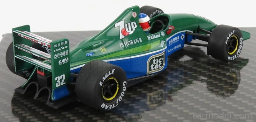 Ixo-models Jordan F1 191 7up Jordan Team N 32 1st F1 Gp Belgium 1991 Michael Schumacher 1:43 Green