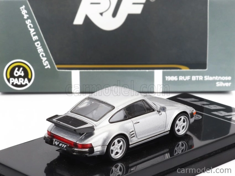 Paragon-models Porsche 911 930 Ruf Btr Slantnose 1986 1:64 Silver