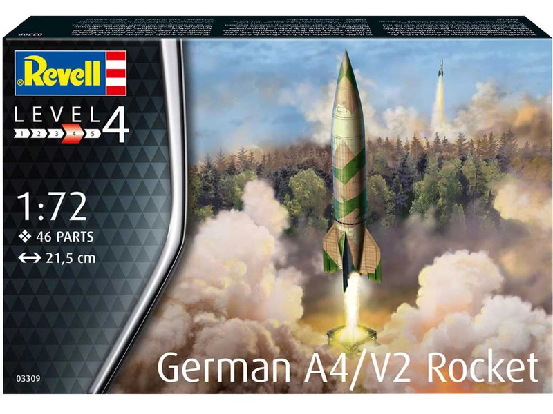 Revell nemecká raketa A4/V2 (1:72)