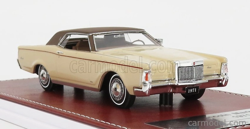Great-iconic-models Lincoln Continental Mark Iii 1971 1:43 Beige