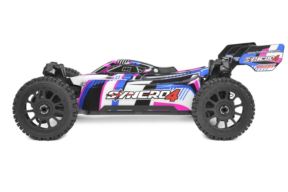 SYNCRO-4 - BUGGY 4WD 3-4S Brushless - RTR - 2026 růžová