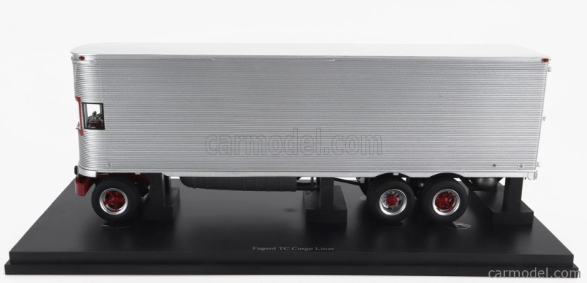 Autocult Fageol Tc Cargo Liner Truck Usa 1950 1:43 Silver
