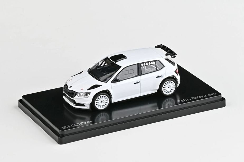 Abrex Škoda Fabia III FL Rally2 Evo (2019) 1:43 - Biela