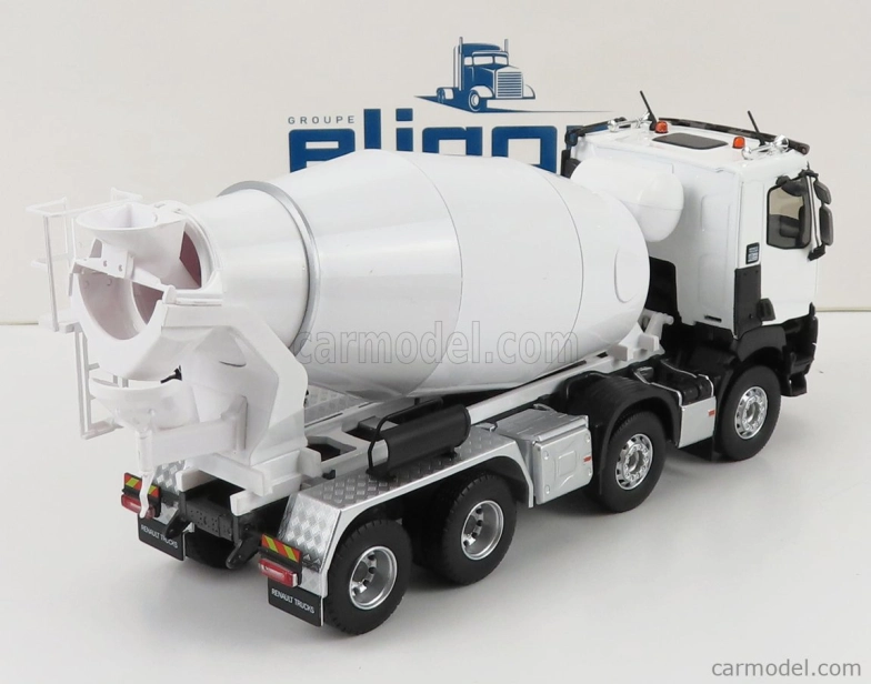 Eligor Renault C430 Truck Tanker Cement Mix Betoniera 2021 1:43 Bílá