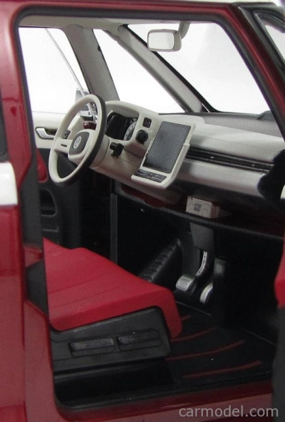 Norev Volkswagen Bulli Minibus Concept Autosalón Ženeva 2011 1:18 Červená s bielou
