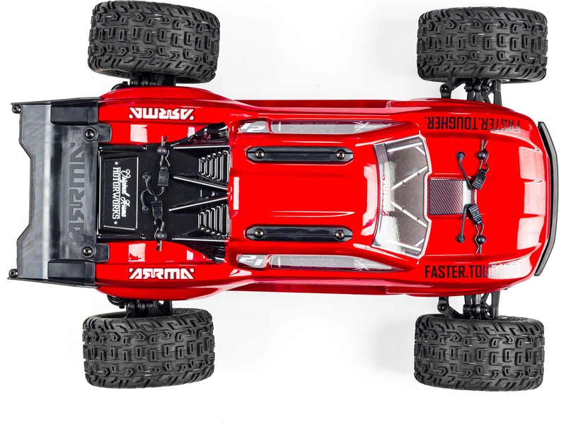 RC auto Arrma Vorteks 4x2 Boost Mega 1:10 RTR Basic, černá