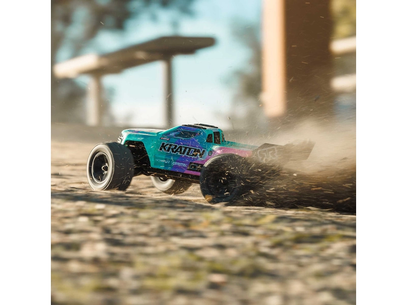 Arrma Mini Kraton 3S DSC BLX 1:16 4WD RTR červená/modrá