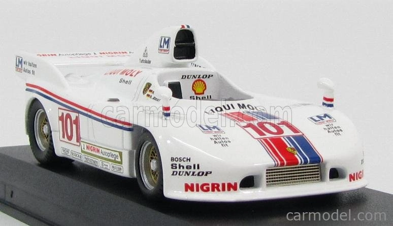 Best-model Porsche 908/4 N 101 Nurburgring 1979 Stommelen - Joest 1:43 Bílá