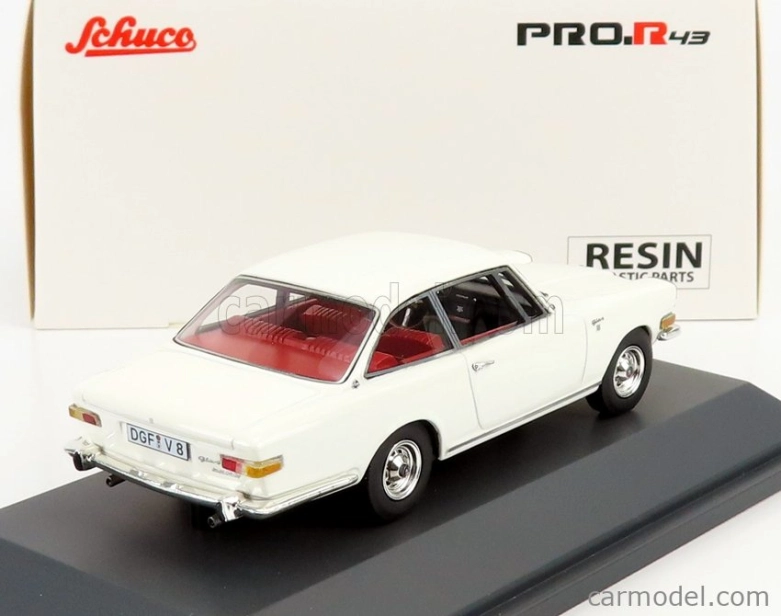 Schuco Glas 2600 V8 1966 1:43 Bílá