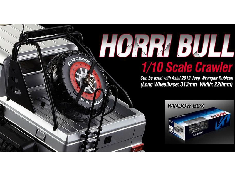 Killerbody karosérie 1:10 Horri Bull bílá