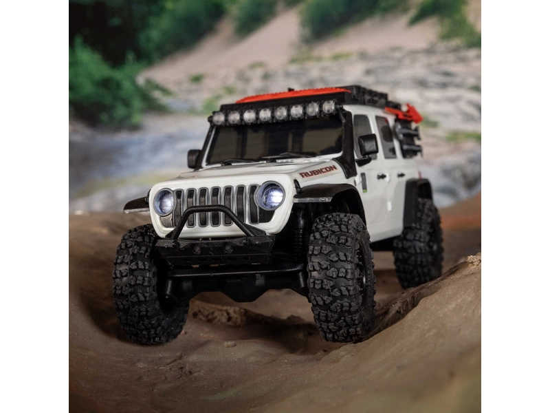 Axial SCX30 Jeep Wrangler JLU 4WD 1:30 RTR bílý