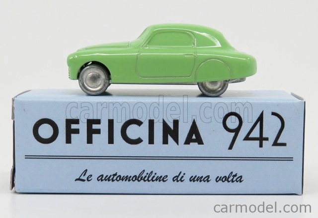 Officina-942 Fiat 1100s Mille Miglia 1:76 svetlozelená