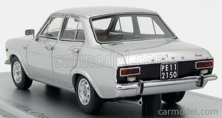 Kess-model Ford england Escort Mki 1100xl Lhd 4-doors 1973 1:43 Silver
