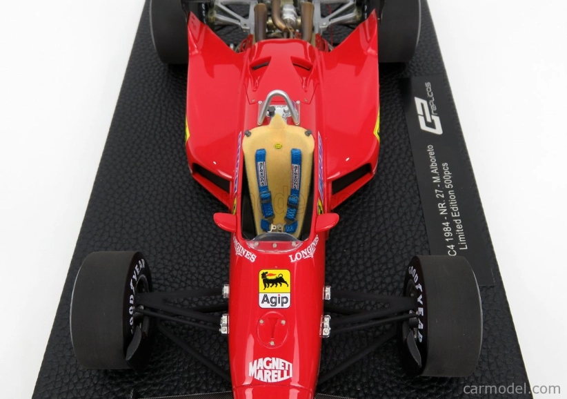 Gp-replicas Ferrari F1 126c4 N 27 Season 1984 M.alboreto 1:18 Red