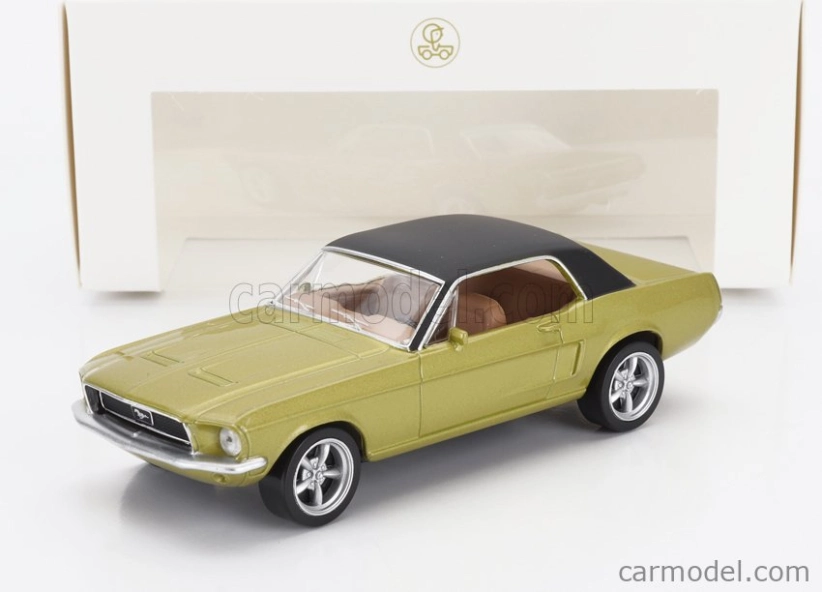 Norev Ford usa Mustang Coupe 1968 1:43 Zlatá Černá