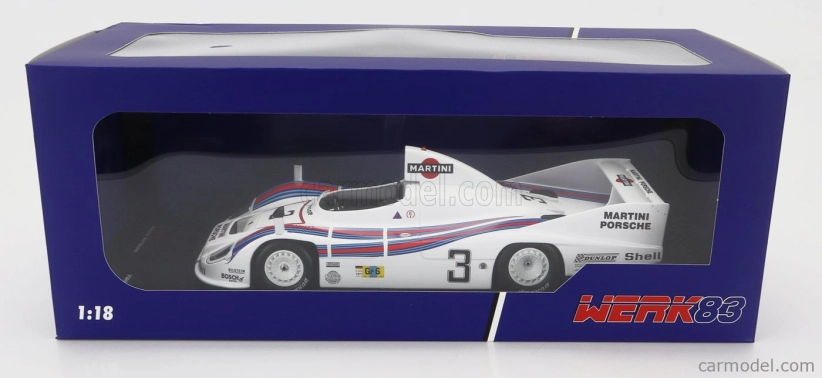 Werk83 Porsche 936/77 Team Martini Racing Porsche System N 3 24h Le Mans 1977 J.ickx - H.pescarolo 1:18 Bílá Červená Modrá