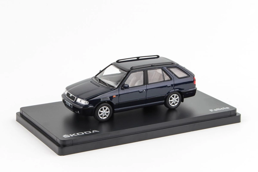 Abrex Škoda Felicia FL Combi (1998) 1:43 - modrá hlbinná metalíza