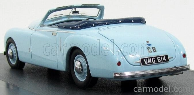 Modely v mierke Matrix Bristol 400 Dhc by Pininfarina Cabriolet 1948 1:43 Light Blue