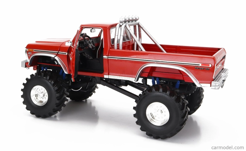 Greenlight Ford USA F-250 Monster Truck Godzilla 1974 1:18, červená