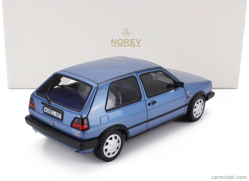 Norev Volkswagen Golf Ii 10 Millionen 1988 1:18 Star Blue Met