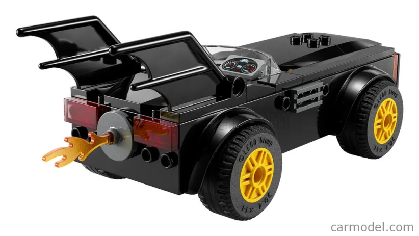 Lego Batman Lego - Batmobile - Batman Vs The Joker - 54 Pezzi - 54 Pieces Black