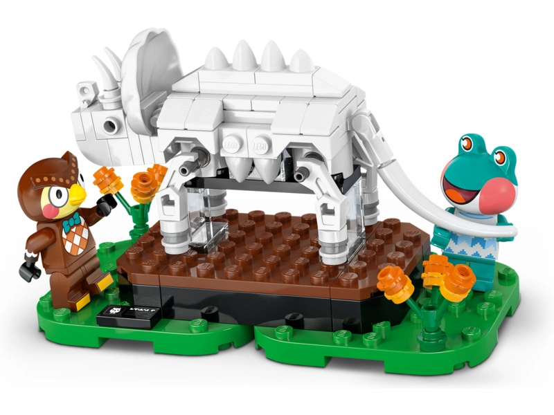 LEGO Animal Crossing - Blathers a jeho múzejná zbierka