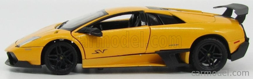 Rastar Lamborghini Murcielago Lp670-4 Sv Superveloce 2009 1:24 Žlutý Met