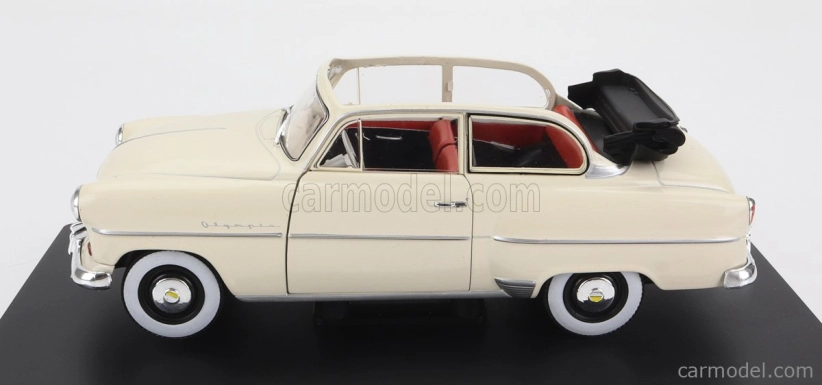 Edicola Opel Olympia Rekord Cabriolet 1954 1:24 Biela