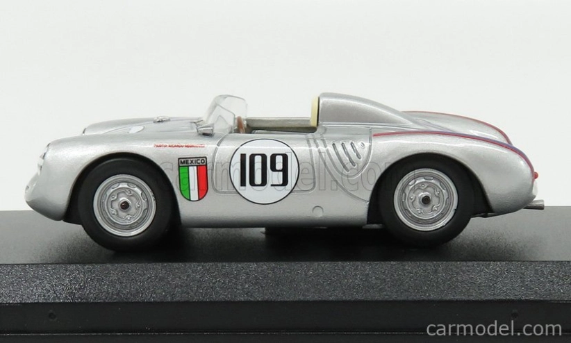 Najlepší model Porsche 550 Rs Spider N 109 Memorial Nassau Trophy Race 1957 R.rodriguez 1:43 Silver