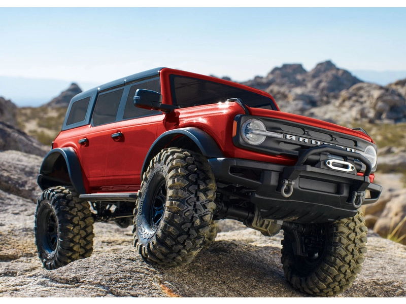 RC auto Traxxas TRX-4 Ford Bronco 2021 TQi 1:10 RTR, čierna