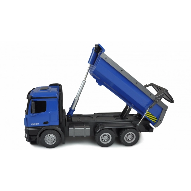 RC kamión Amewi Mercedes-Benz Arocs, modrá