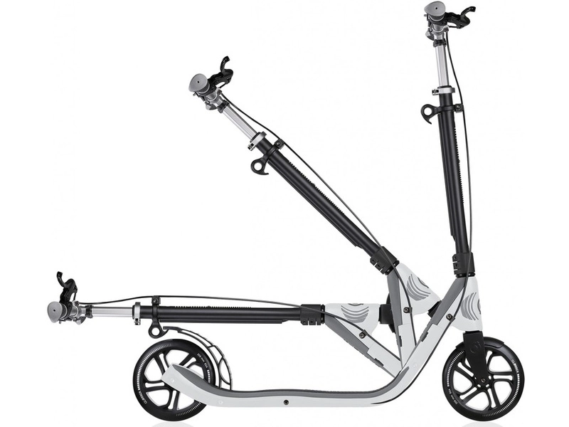 Globber - Koloběžka One NL 205 Deluxe White / Dark Grey