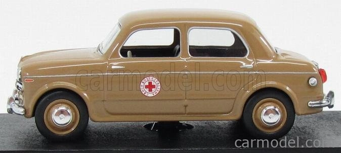 Rio-modely Fiat 1100/103 Croce Rossa Italiana C.r.i. Ambulanza 1956 1:43 Cream