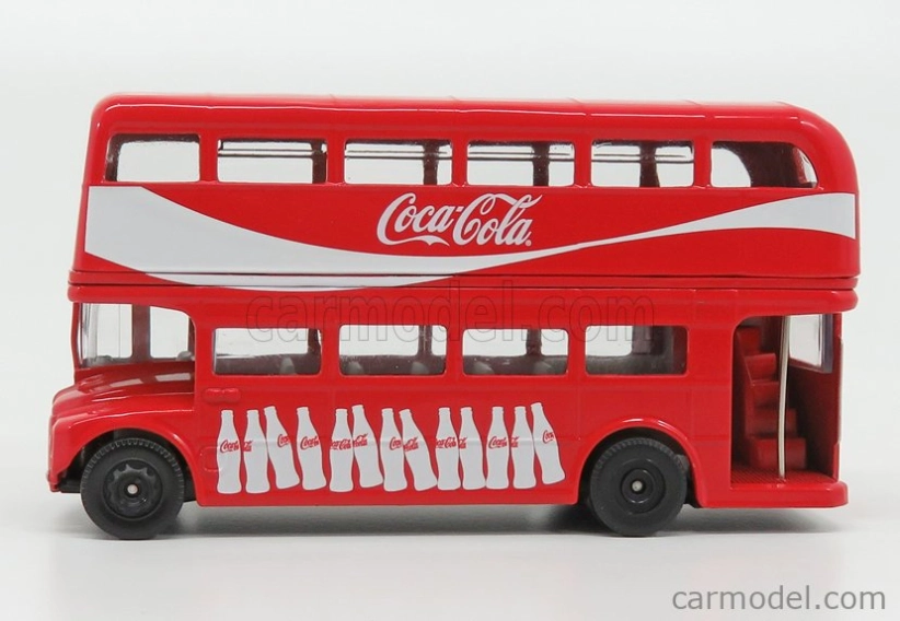 Corgi Routemaster Rml 2757 Autobus London Coca-cola 1956 1:64 Červená Bílá