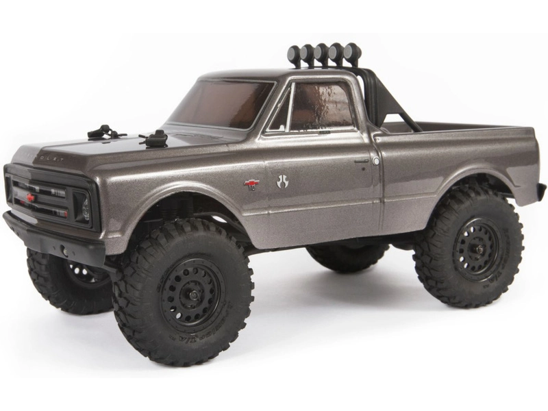Axial SCX24 Chevrolet C10 1967 1:24 4WD RTR strieborný