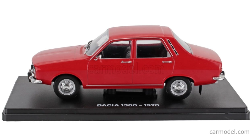 Edicola Dacia 1300 (renault R12) 1970 - Con Vetrina - S vitrínou 1:24 červená