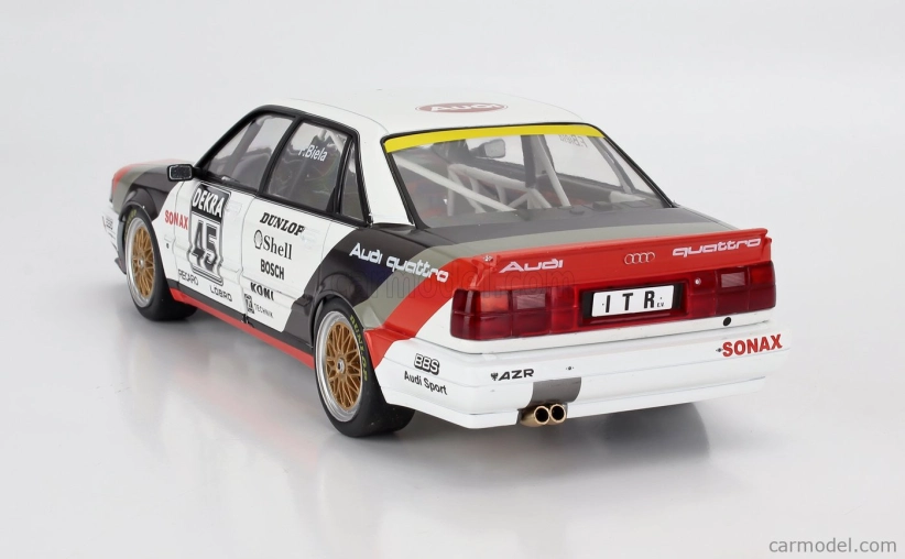 Werk83 Audi V8 Quattro Team Azr N 45 Champion Dtm Season 1991 Frank Biela 1:18 Bílá Červená Černá